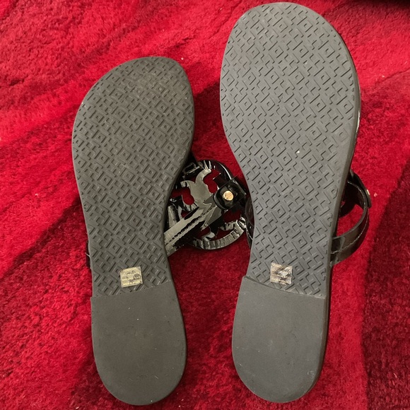 Tory Burch Miller Patent Calf Sandals - Picture 5 of 5
